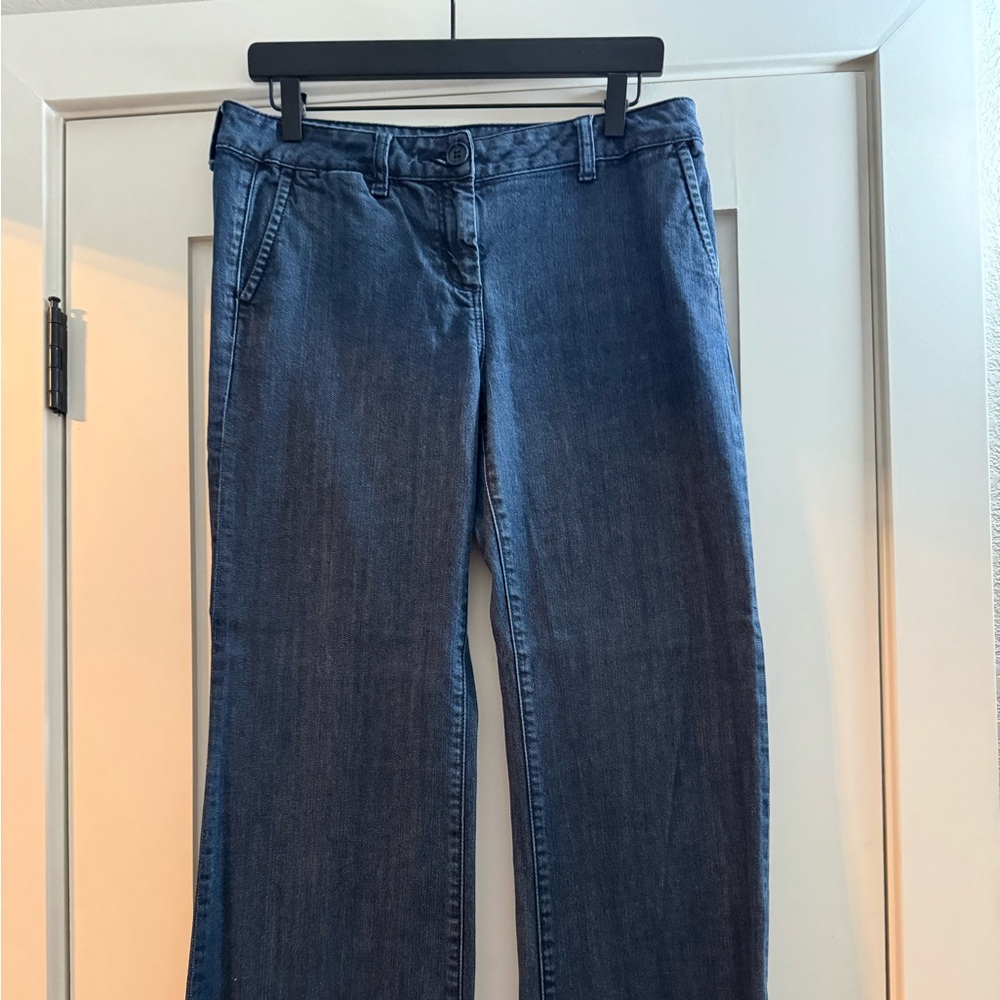 Talbots Dark Blue Flare Jeans